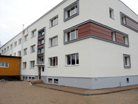 Budynek, na którym zlokalizowana jest stacja referencyjna.
