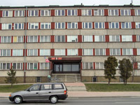 Budynek, na którym zlokalizowana jest stacja referencyjna.