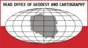 Head Office of Geodesy and Cartography logo